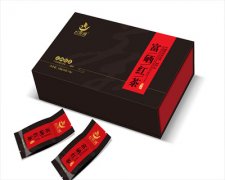 富硒红茶四片书型茶叶盒