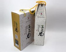 生态酒瓦楞提绳酒盒
