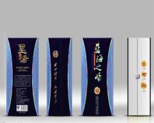 圣唐天地盖连背白酒盒