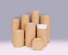 牛皮纸的茶叶纸罐定制