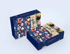 月饼包装盒通版设计